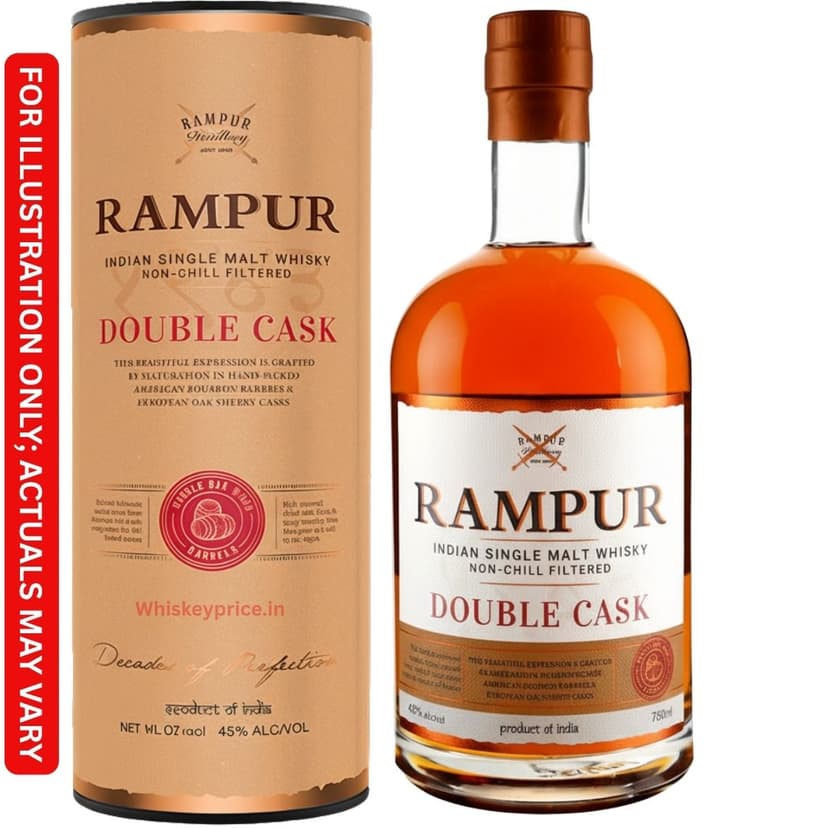 Rampur Double Cask Indian Whisky