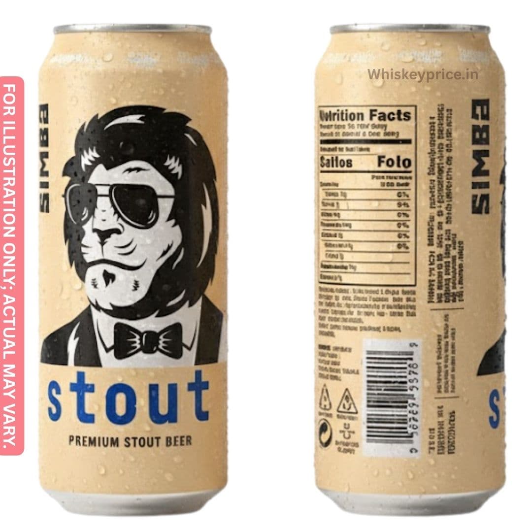 Simba Stout Beer | 650ml Can | Latest Price in India