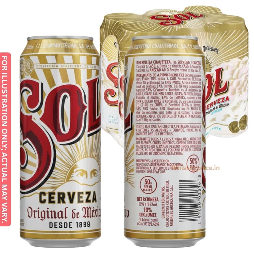 Sol Mexican Lager Beer price in India