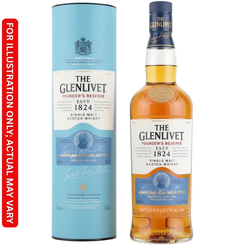 The Glenlivet Founder's Reserve Price in India: Delhi & Mumbai