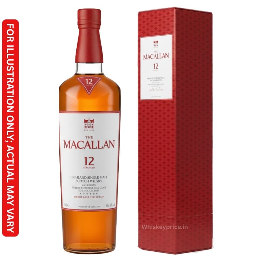 The Macallan Sherry Oak 12 Year Old Price in Delhi & Mumbai