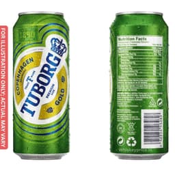 Tuborg Gold Premium Lager price in India
