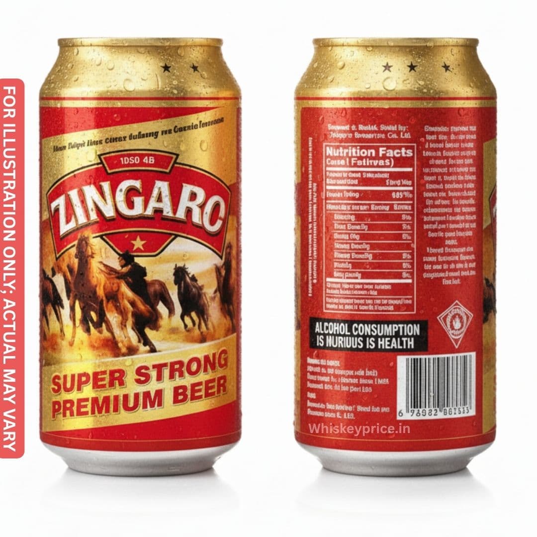 Zingaro Premium Strong Beer price in India