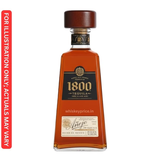 1800 Añejo Tequila New Price in India:  Delhi & Mumbai 2026