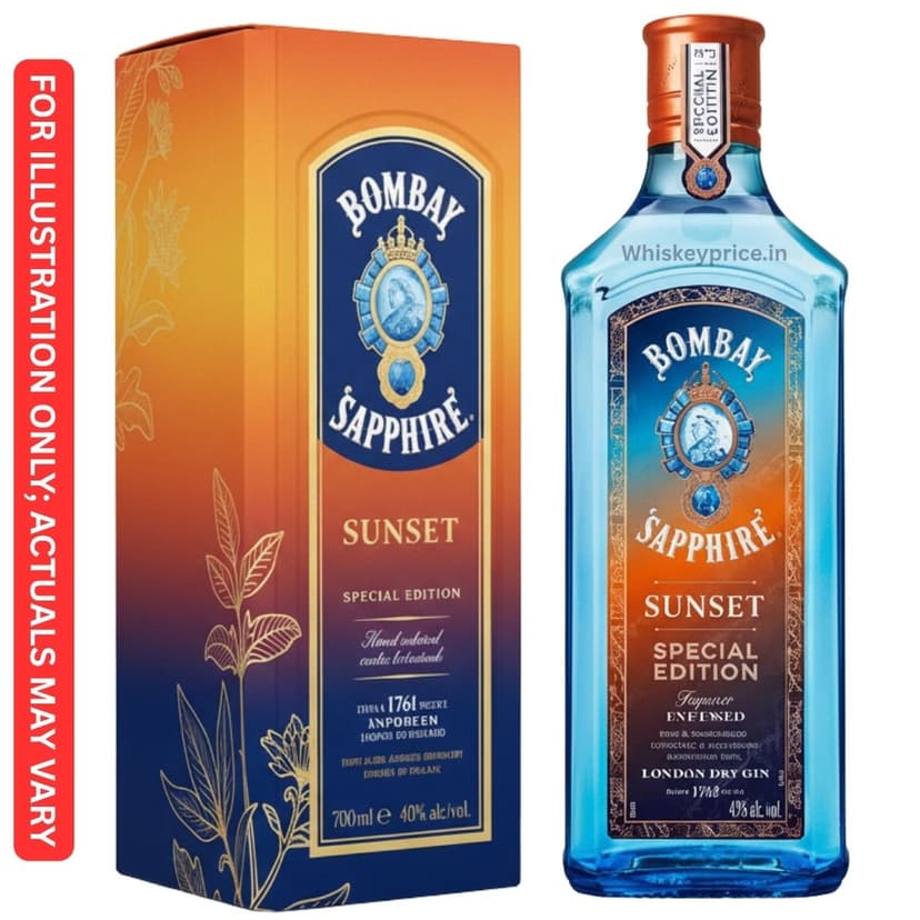 Bombay Sapphire Sunset Edition | 750ml | Tasting Notes