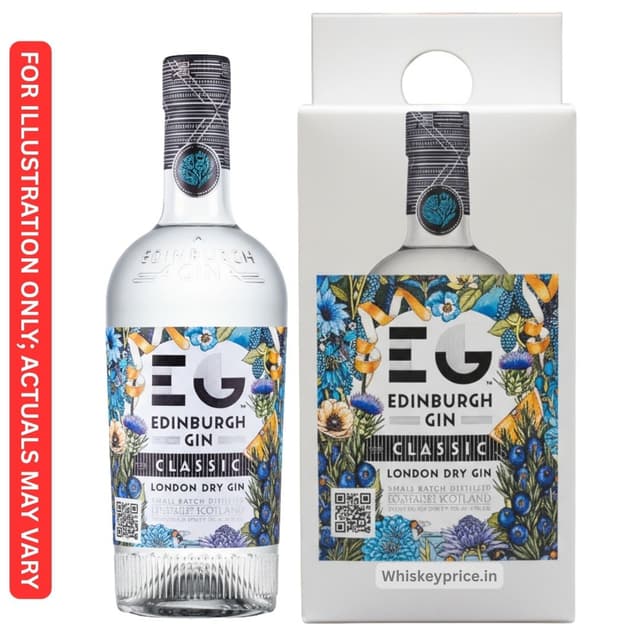 Edinburgh Classic London Dry Gin| 750ml | Review | Tasting Notes