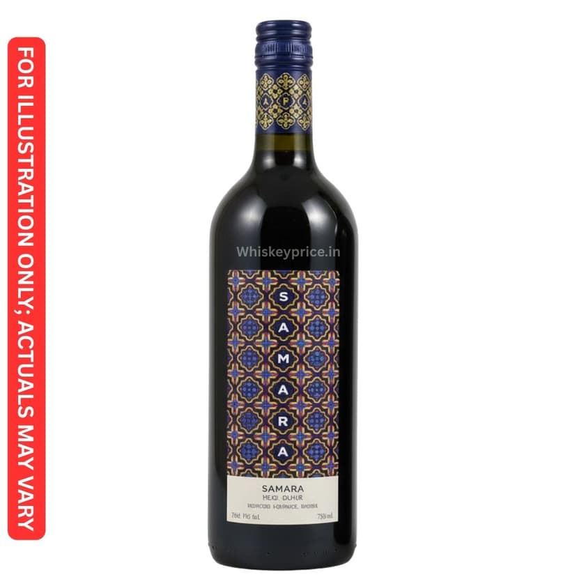 Sula Samara Red Wine Updated 2026 Price In India
