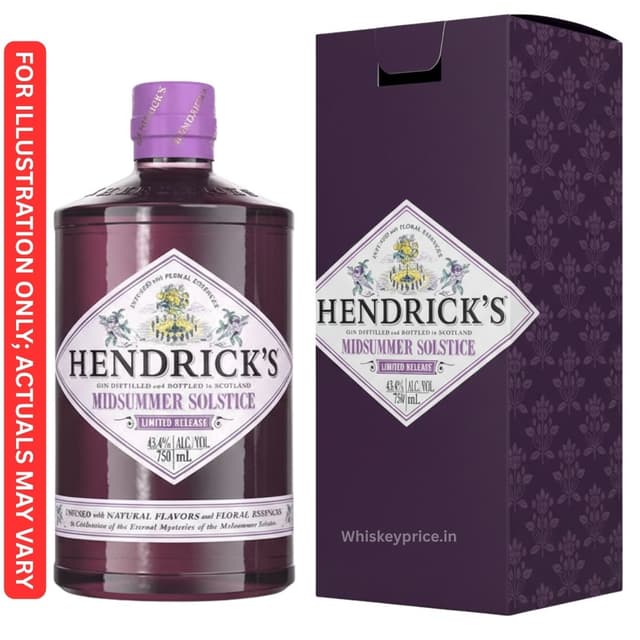 Hendrick's Midsummer Solstice | 750ml | Review | Tasting Notes