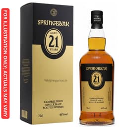 Springbank 21 Year Old Whisky