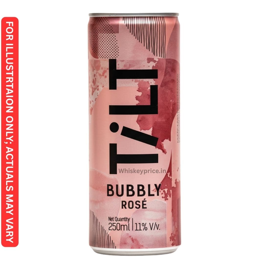 Tilt Bubbly Rose Can