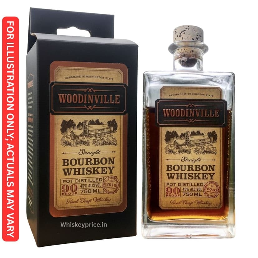 Woodinville Straight Bourbon Price in India | 750ml | Tasting Notes