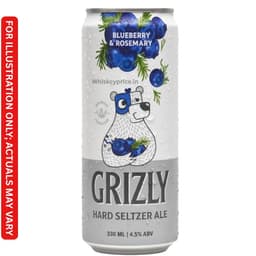 Grizzly Blueberry & Rosemary Flavored Beer