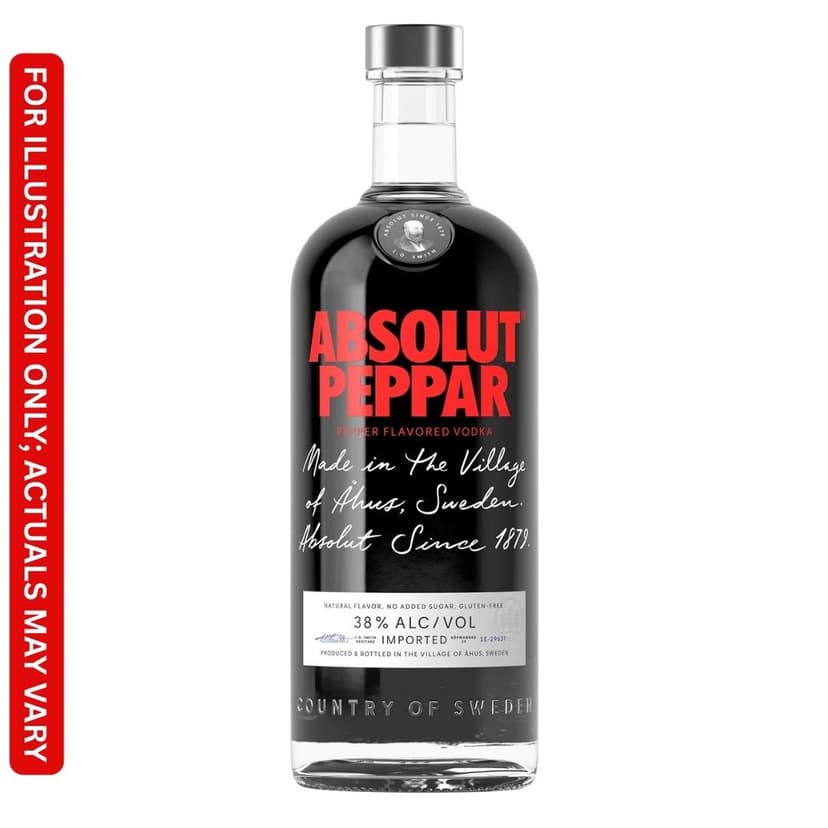 Absolut Peppar Vodka Price in Delhi | Mumbai | Bangalore | Punjab