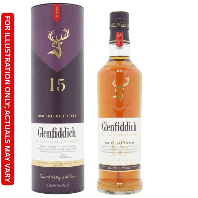 Glenfiddich 15 Year Solera Reserve Price in India: Delhi I Mumbai