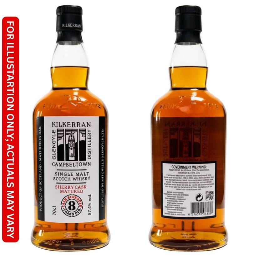 Kilkerran 8 Year Old Cask Strength 2026 Price in India: Delhi