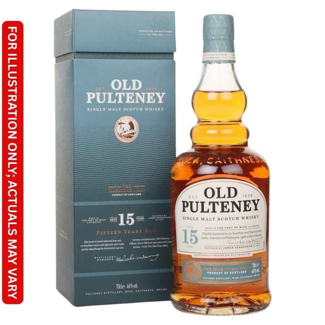 Old Pulteney 15 Year Old Latest Price in Delhi & Mumbai