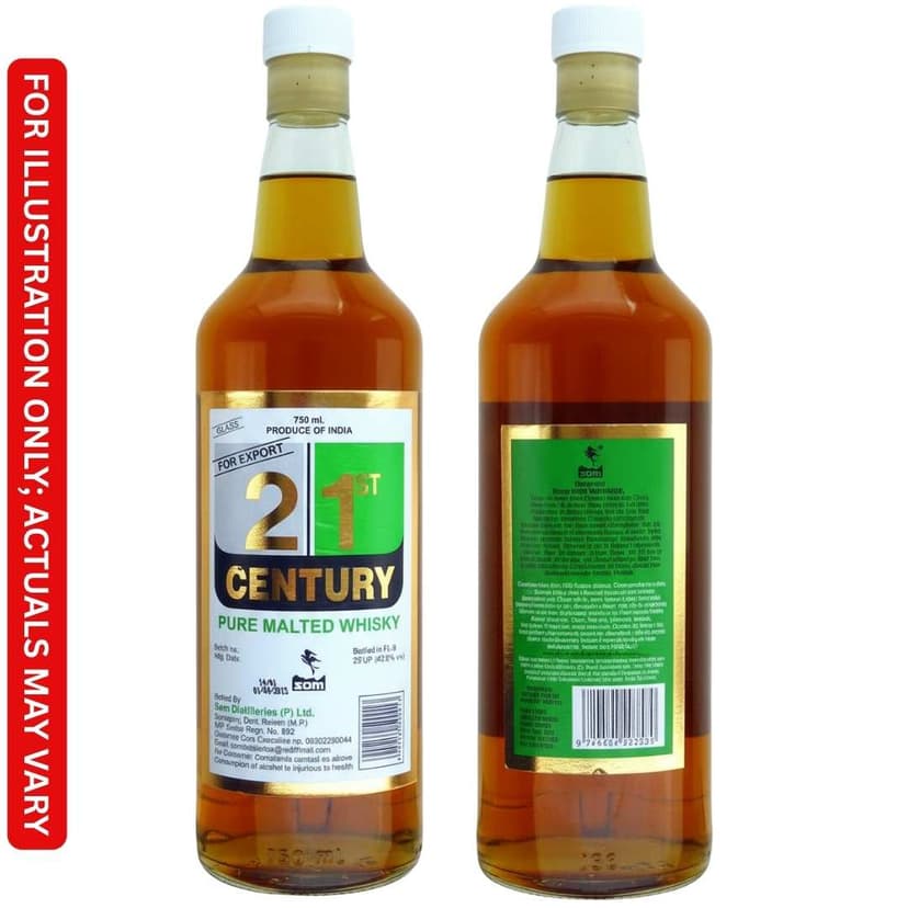 21ST Century Pure Malted Whisky 2026 Price in India