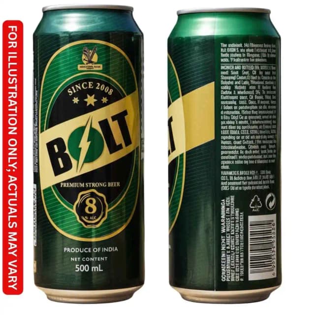 BOLT Premium Strong Beer | 650ml | Latest Price in India