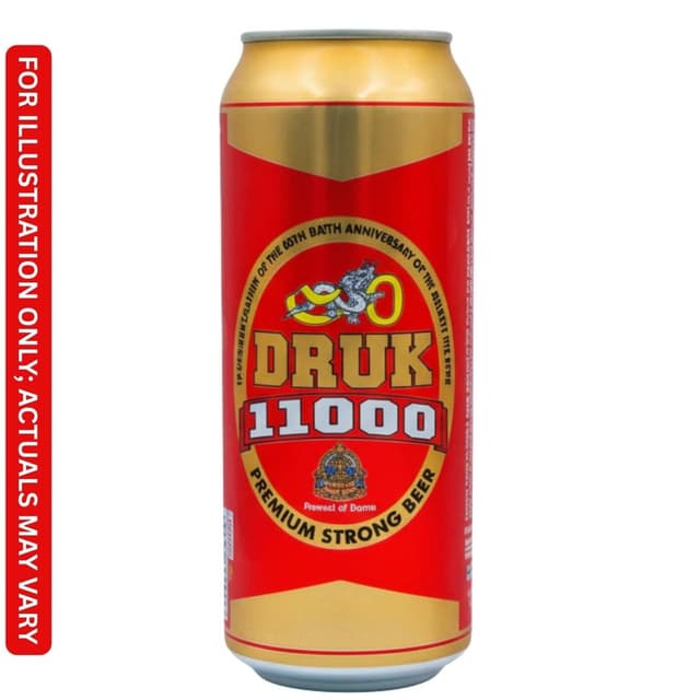 Druk 11000 Strong Beer | 650ml Can | Latest Price in India