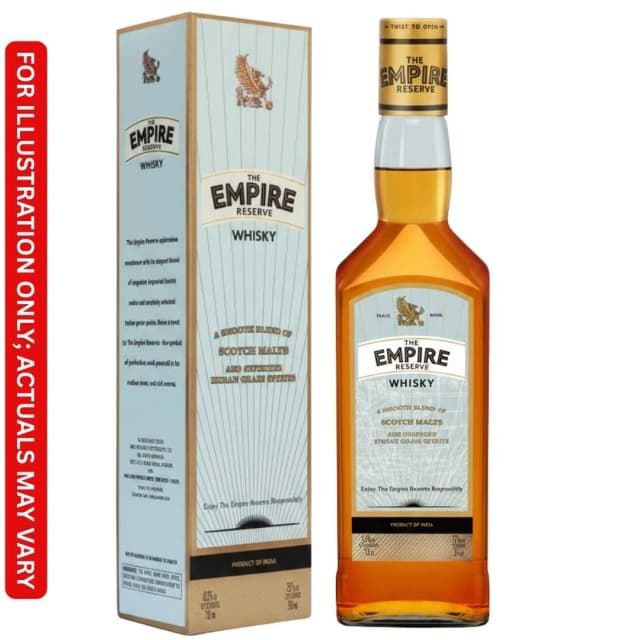Empire Premium Malt Whisky | 750ml Bottle | Latest Price in India