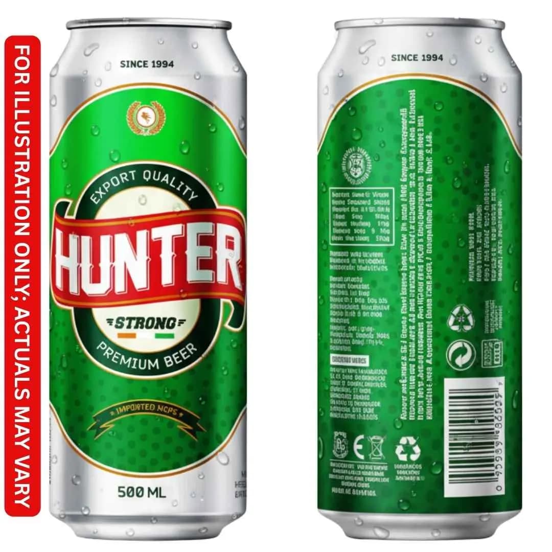 Hunter Strong Premium Beer | 650ml, 500ml | Latest Price in India