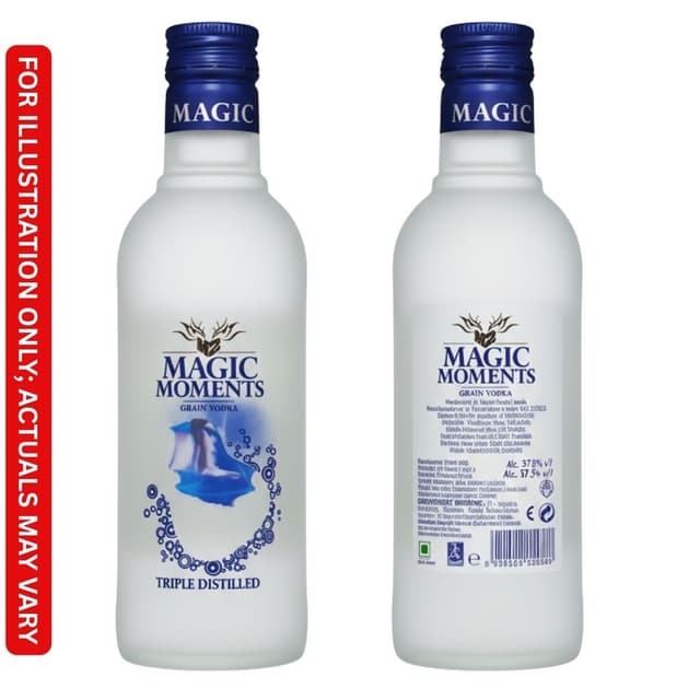 Magic Moments Pure Grain 375ml Vodka Price in India