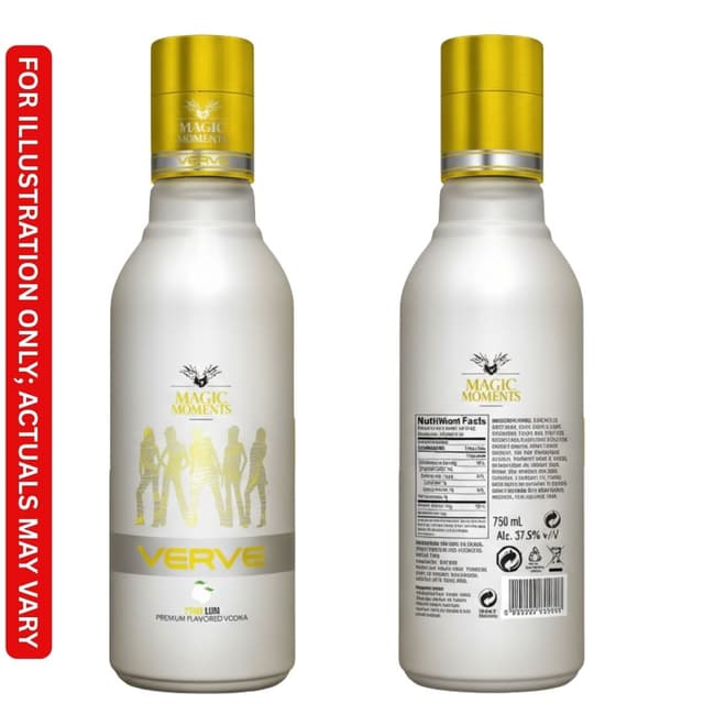 Magic Moments Verve Lemon Vodka 375ml Price in India