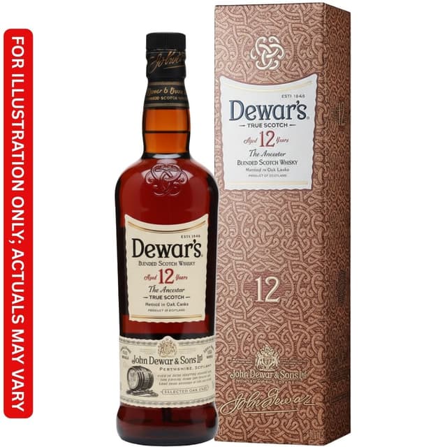 Dewar’s 12-Year-Old Price in Delhi | 750ml | Tasting Notes