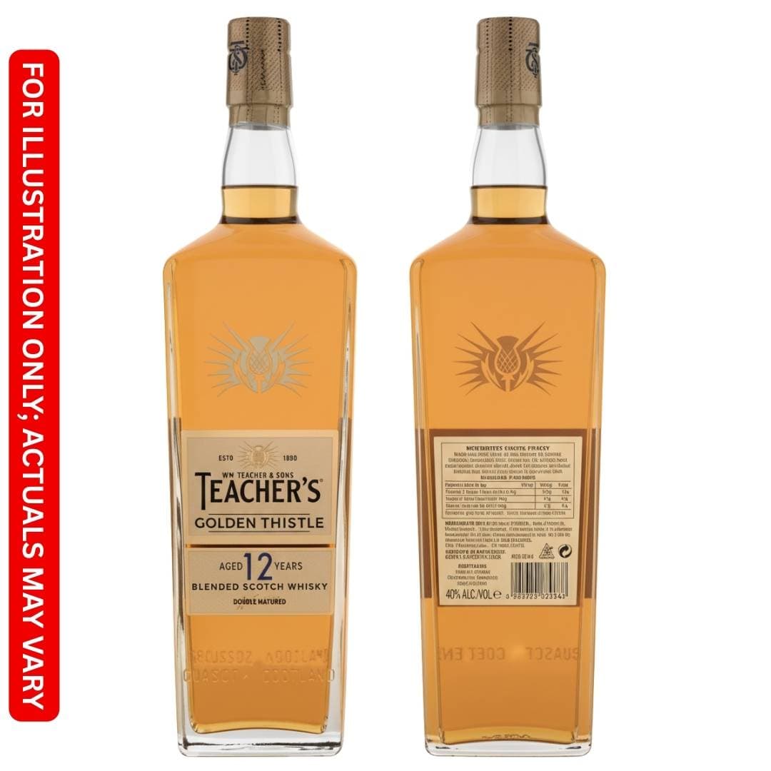 Teacher's 12 Year Old Whisky Price in India: Latest 2026 Rates