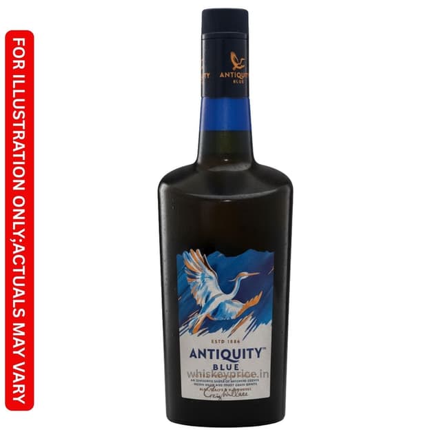 Antiquity Blue 375ml price in Haryana | Review| Tasting Notes