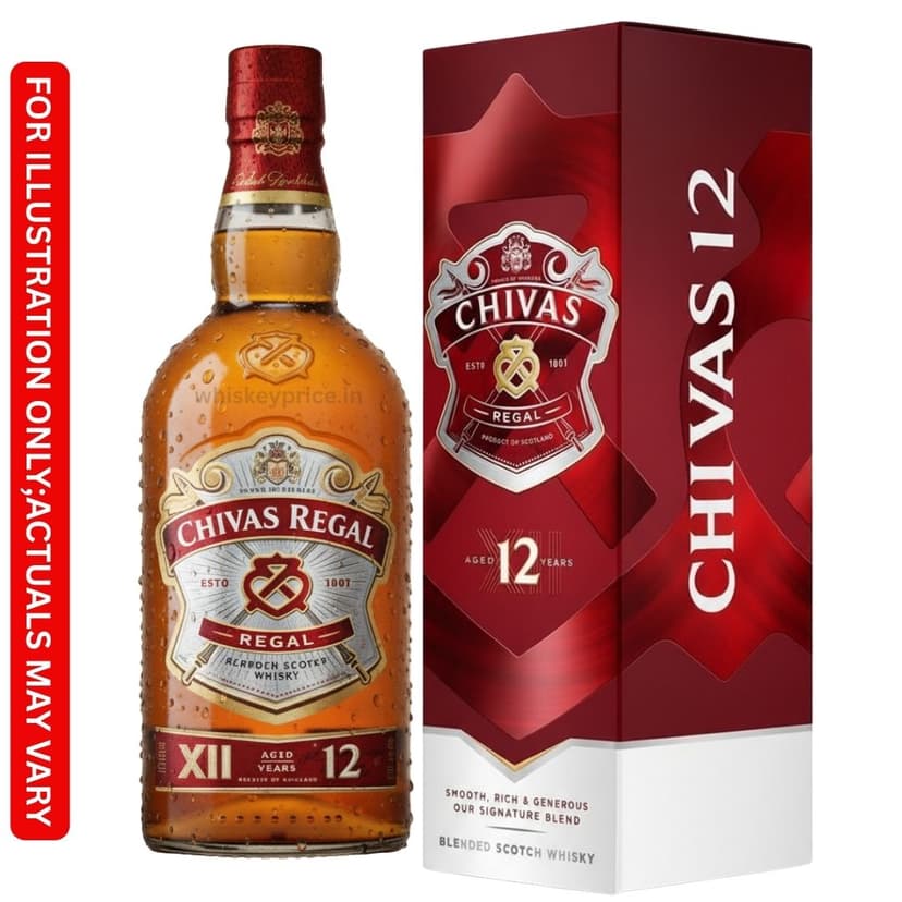 Chivas Regal 12 years price Haryana | 750ml | Tasting Notes