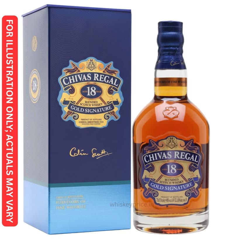 Chivas Regal 18 Yrs Gold Signature Price in Kolkata | 750ml |