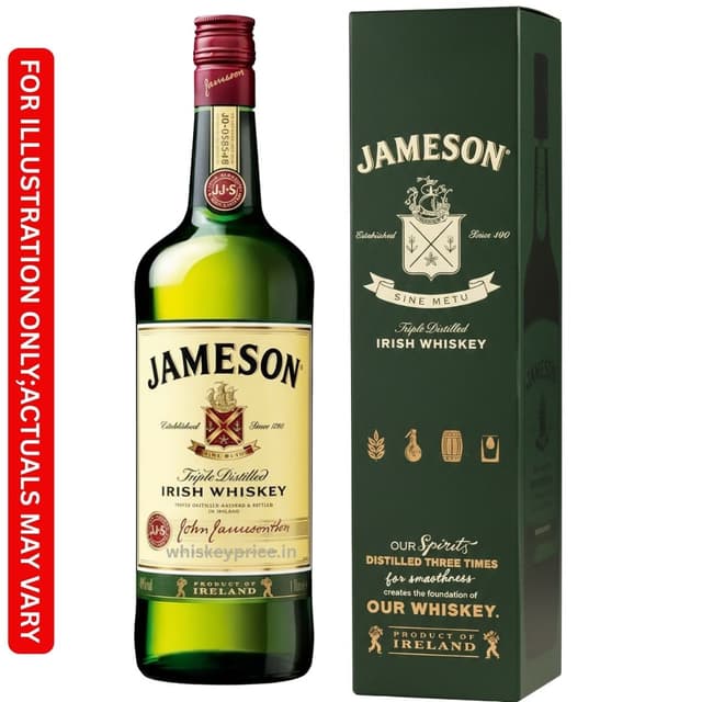 Jameson Irish Whiskey price Haryana | 750ml | Tasting Notes