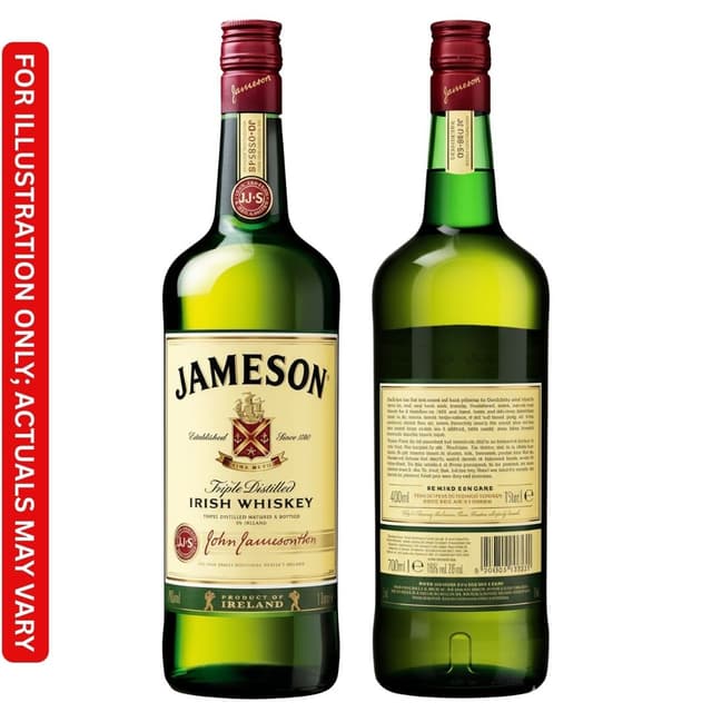Jameson Whiskey Price in Hyderabad | 750ml | Tasting Notes