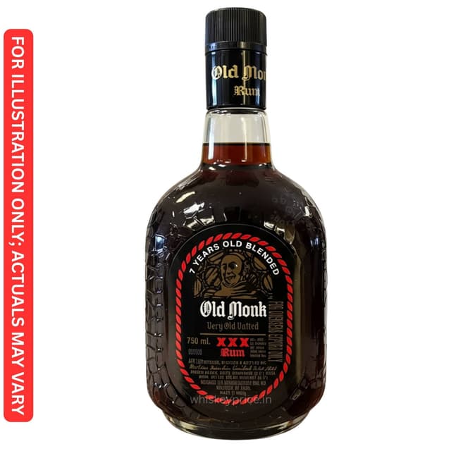 Old Monk Rum 1 liter price Delhi | Review | Tasting Notes