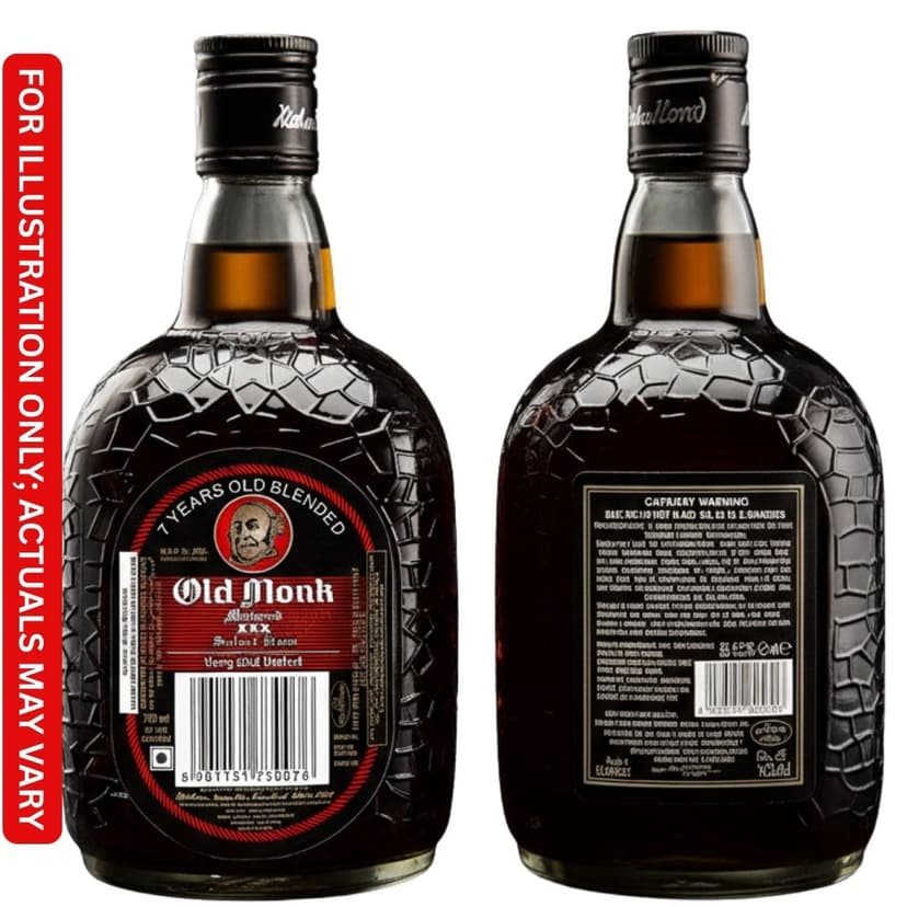 Old Monk rum price in Bangalore | 750ml | Tasting Notes