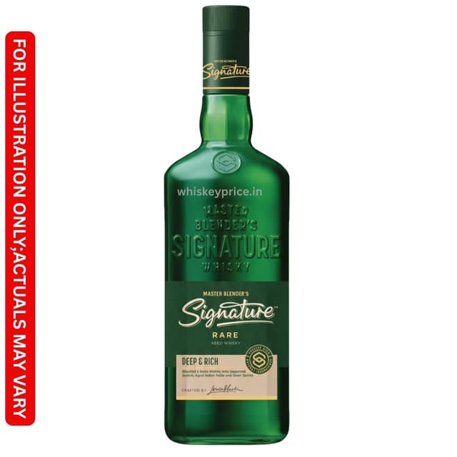 Signature Rare whiskey price Haryana | 750ml | Tasting Notes