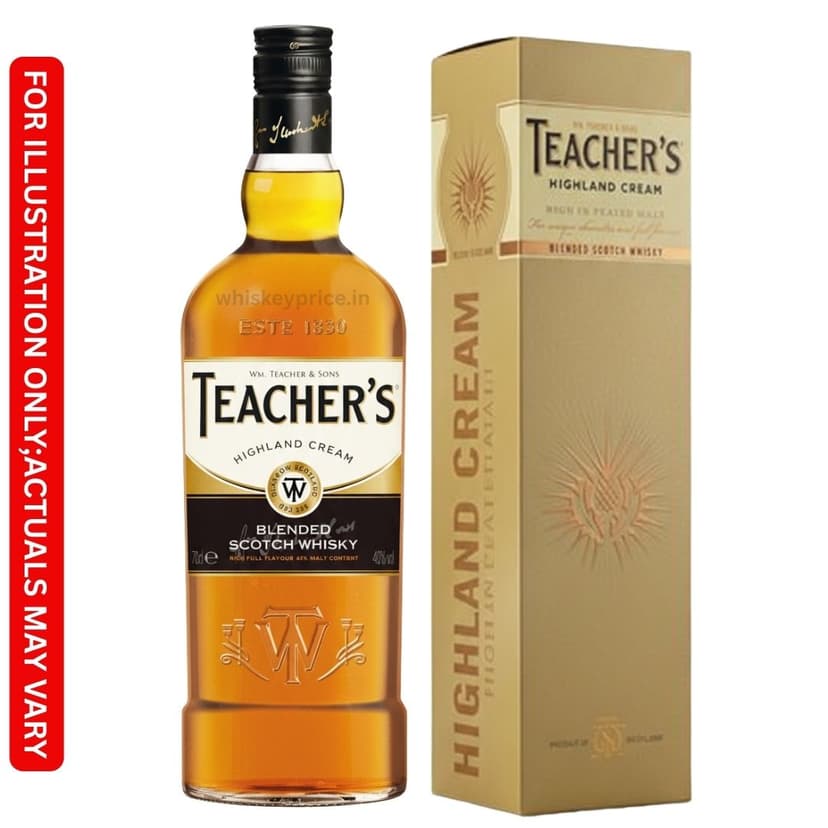 Teacher’s Highland Cream price Panipat | 750ml | Tasting Notes