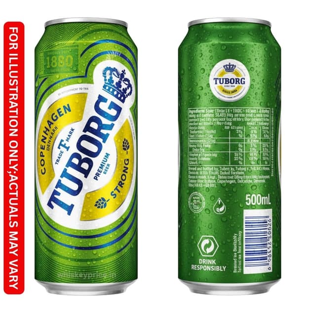 Tuborg Strong beer price in Panipat | Review| Tasting Notes