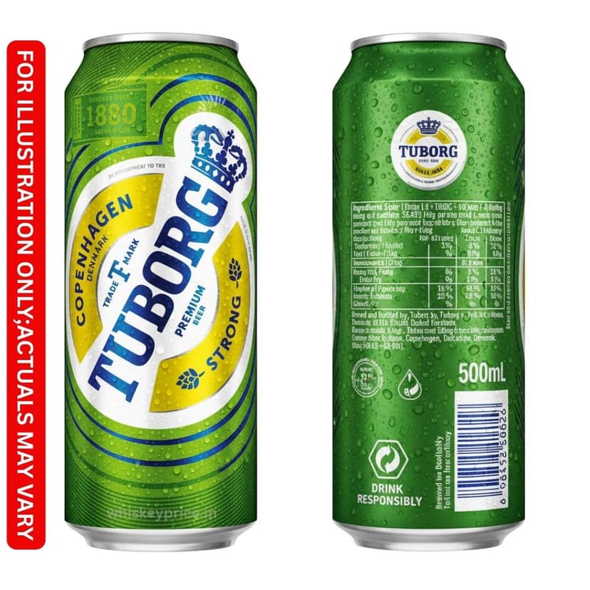 Tuborg Strong beer price in Panipat | Review| Tasting Notes