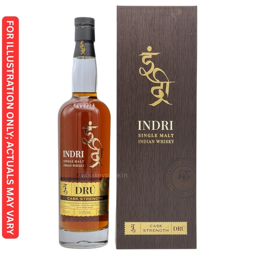 Indri Dru cask strength price in Gurgaon | Review | Tasting Notes