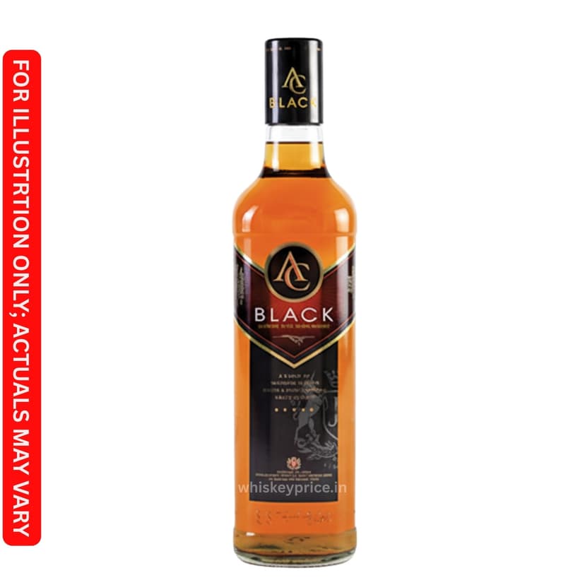 AC Black Luxury Pure Grain Whisky Price in India | 750ml |