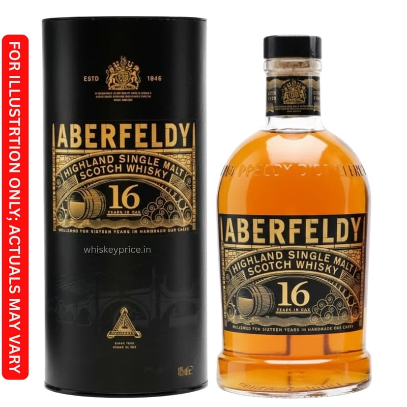 Aberfeldy 16 Year Old Price in India | 750ml | Tasting Notes