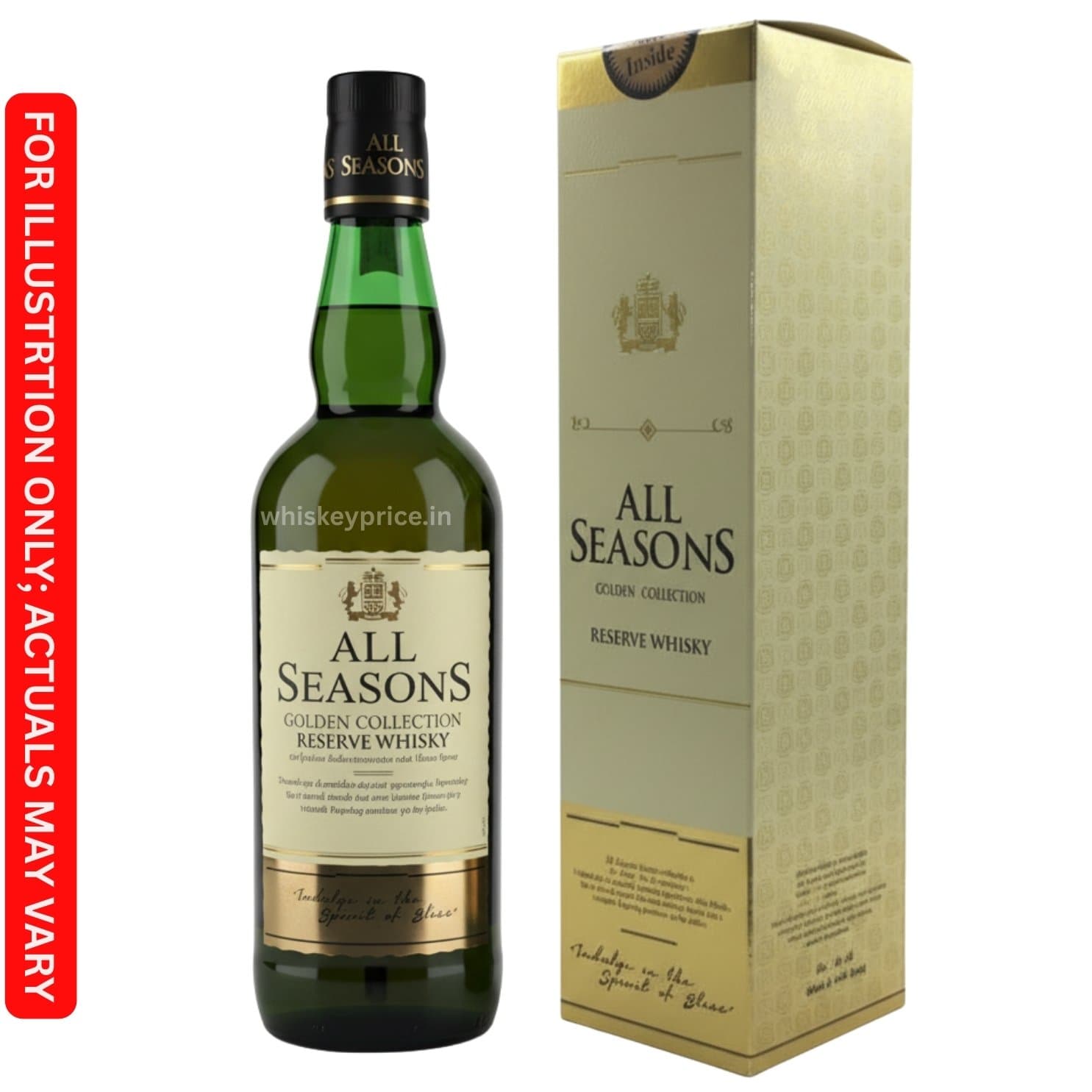 All Seasons Golden Collection Whisky Price in India| 750ml |