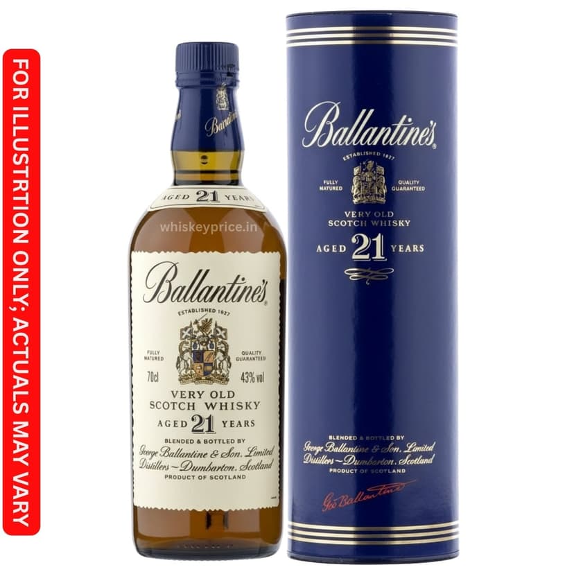 Ballantine’s 21 Year Old Price in Kolkata | 700ml | Tasting Notes