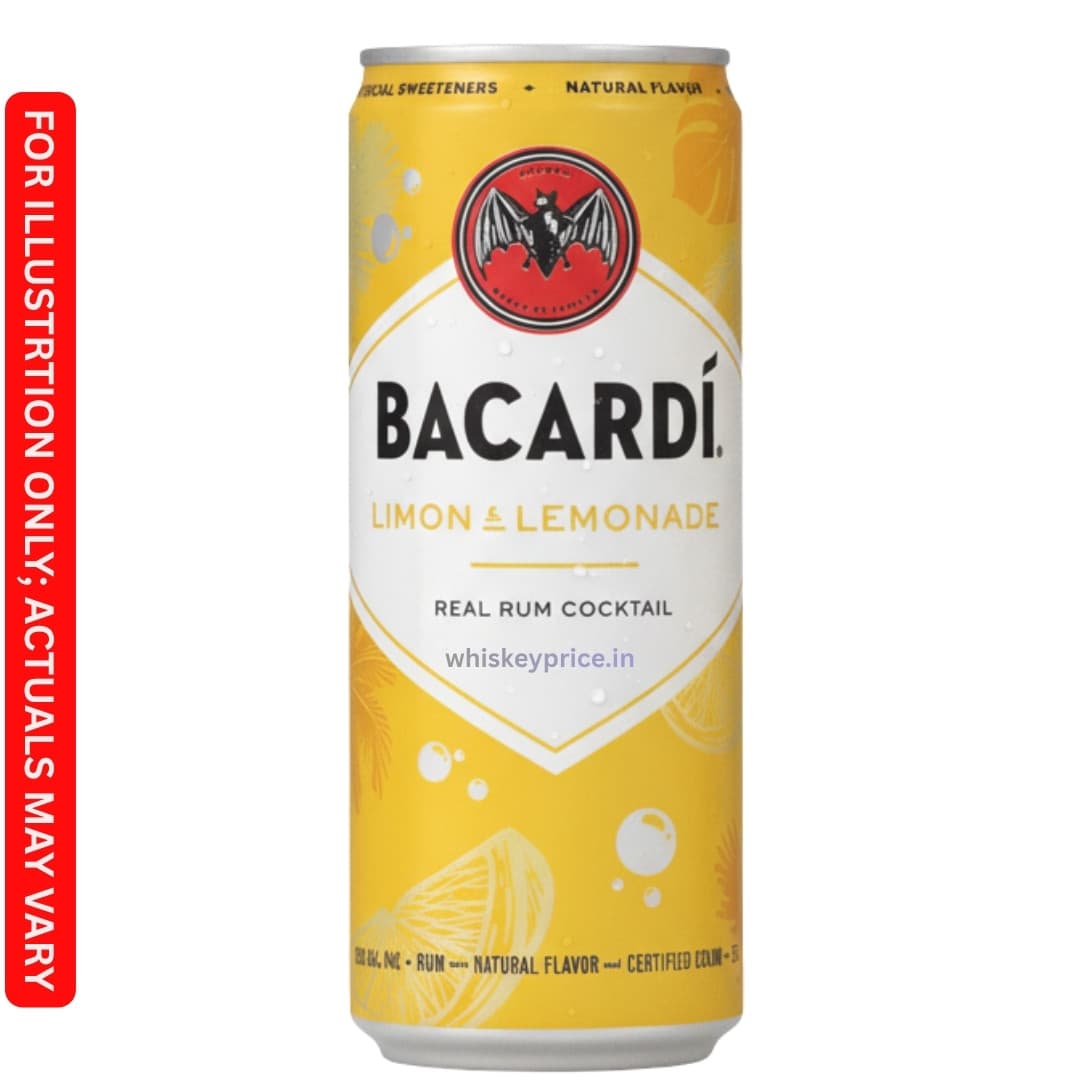 Bacardi Plus Lemonade Price in India | 275ml | Tasting Notes