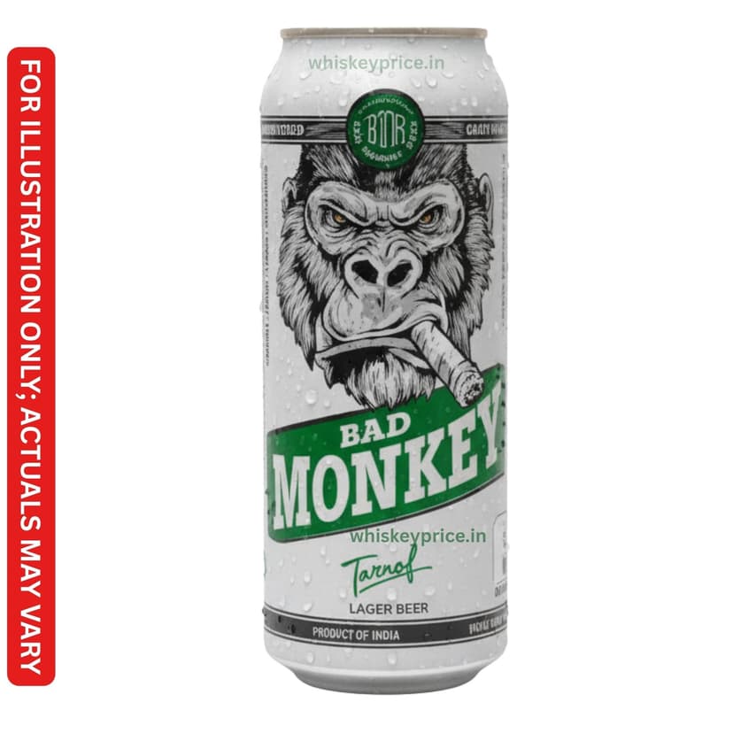 Bad Monkey Tamed Lager Price in Delhi | 500ml | Tasting Notes