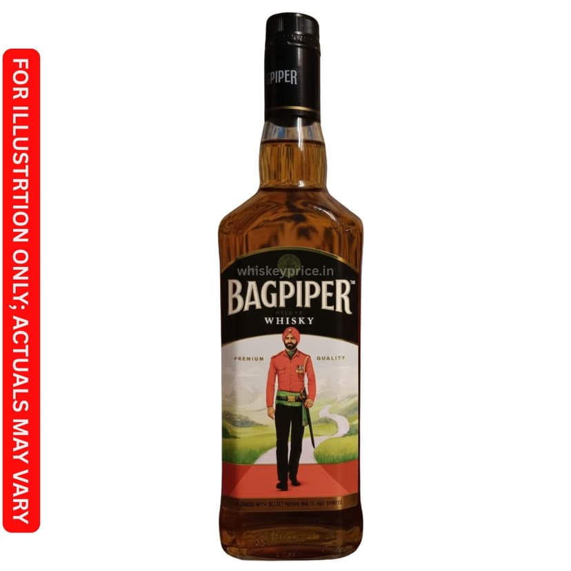 Bagpiper Deluxe Whisky Price in Kolkata | 750ml | Tasting Notes