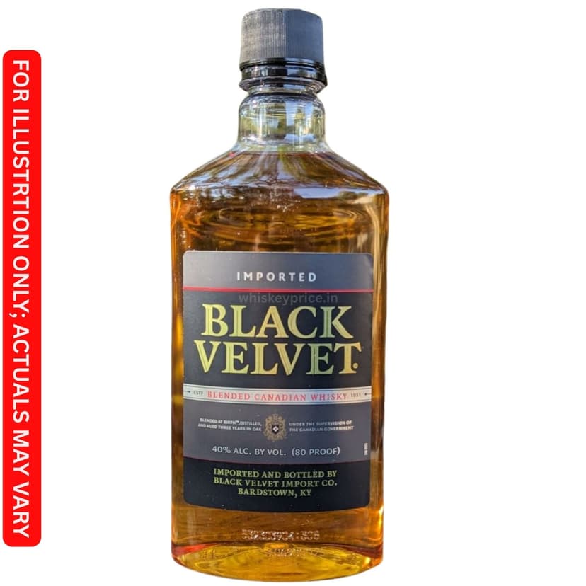 Black Velvet Canadian Whisky Price | Kolkata | 750ml | Review