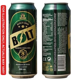 Bolt Premium Strong Beer | 500ml | Tasting Notes
